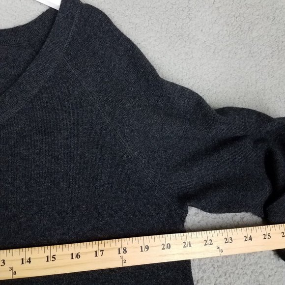 DVF Diane Von Furstenberg Women's Small Sweater Wool Cashmere Pockets 3/4 Sleeve - Picture 9 of 14